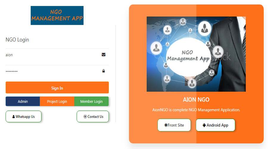 Ngo Management App