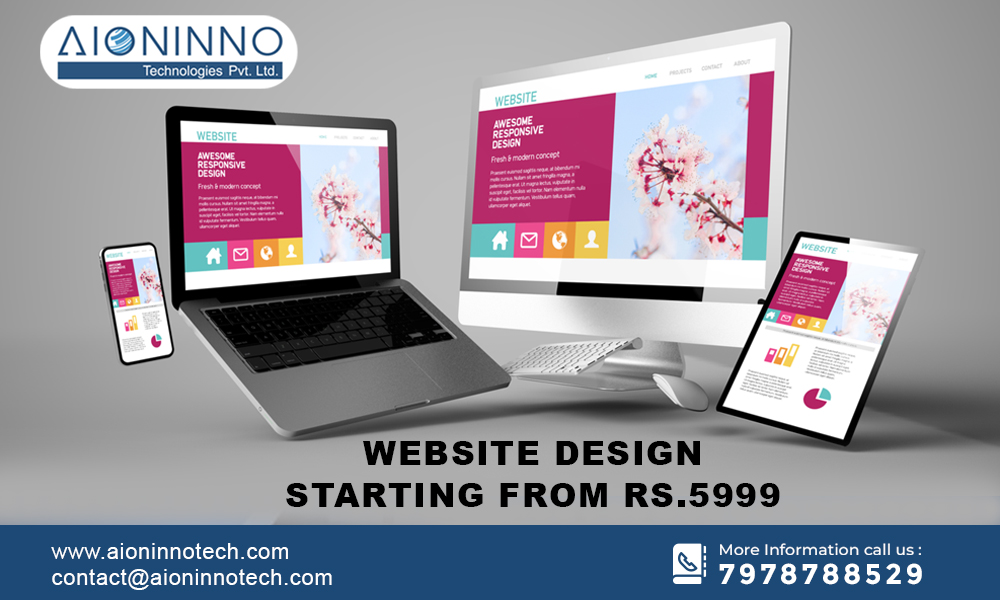 Website Design Starting From Rs.5999