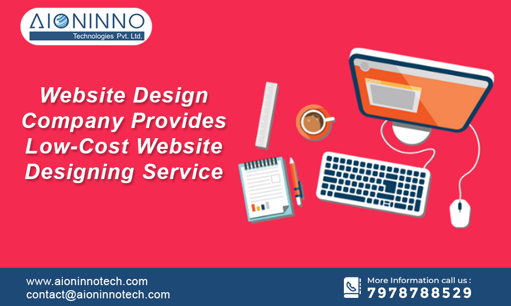 Website Design Company Provides Low-Cost Website Designing Service