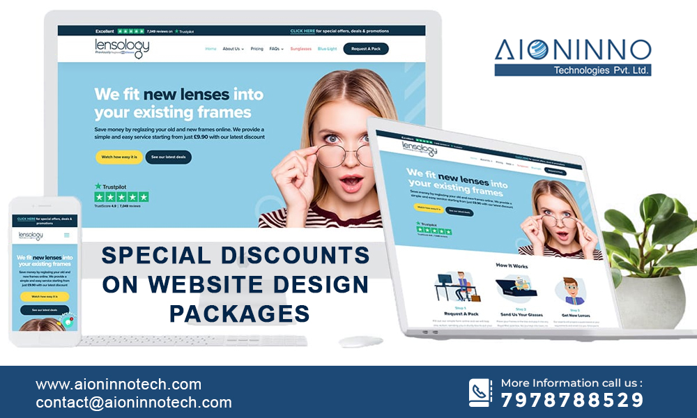 Special discounts on Website Design packages