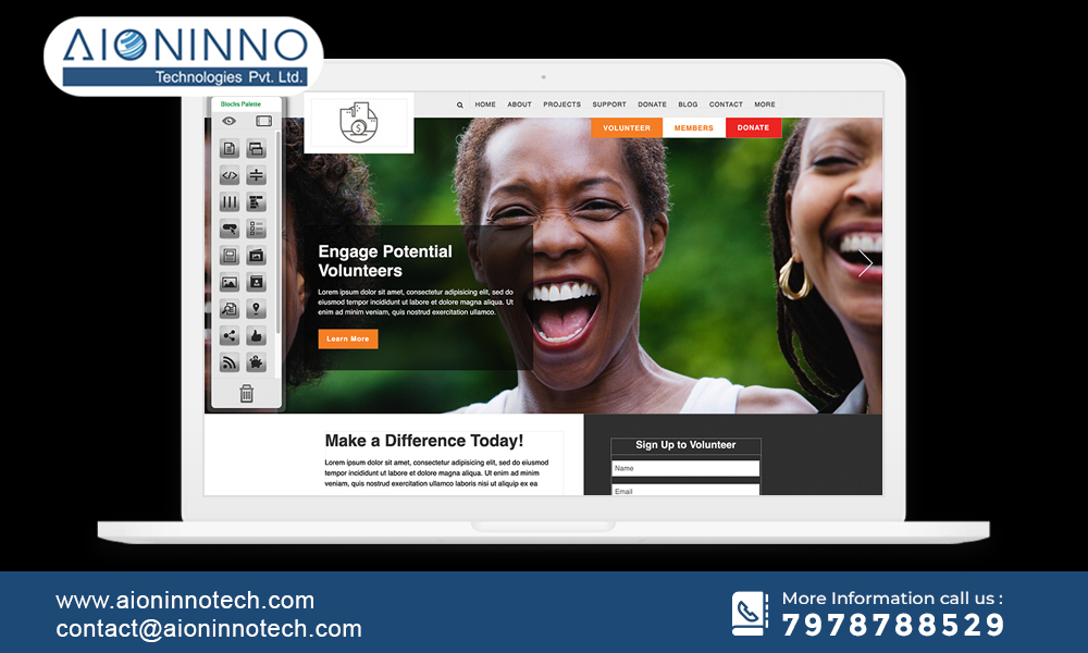 Make Your NGO Online with Website