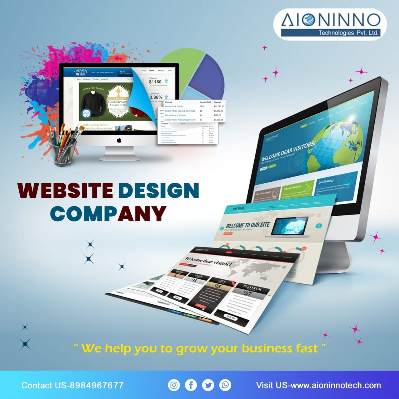 Website Designing Company in Mysuru - AIONINNO Technologies