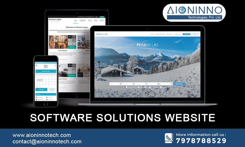 Software solutions website
