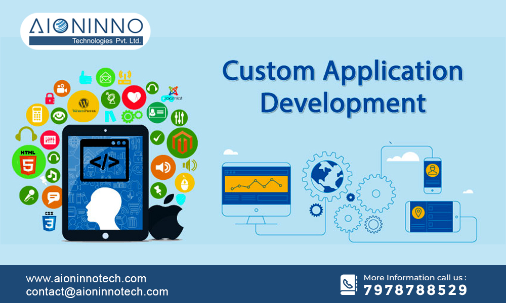 custom website application development company